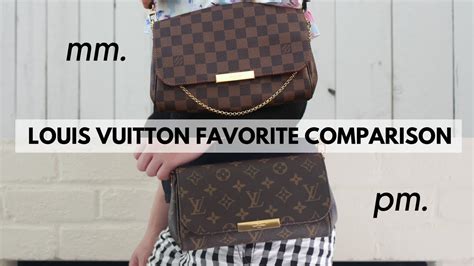 louis vuitton favorite mm vs pm|pm size meaning.